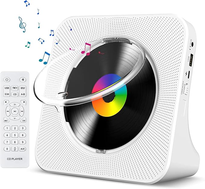 Gueray SoundWave™ 6-in-1 Bluetooth CD Player