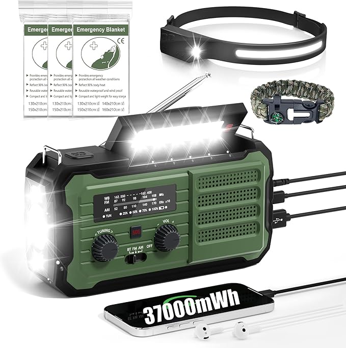 StormGuard™ 37000mWh Emergency Weather Radio