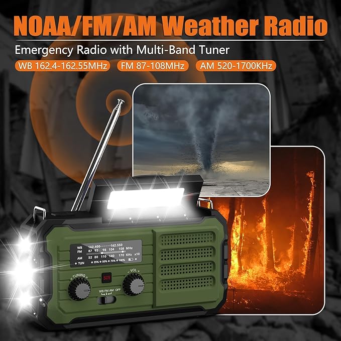 StormGuard™ 37000mWh Emergency Weather Radio