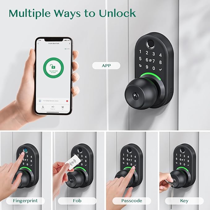 SafeCore™ 5-in-1 Smart Door Lock