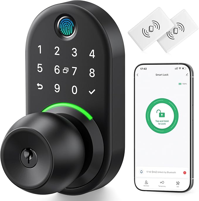 SafeCore™ 5-in-1 Smart Door Lock